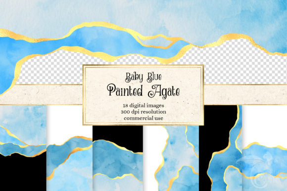 Baby Blue Painted Agate: A Designer’s Review for Branding and Creative Projects