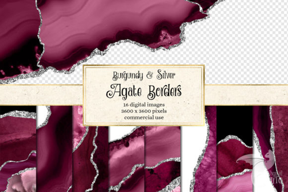 Burgundy and Silver Agate Borders: A Designer’s Honest Review