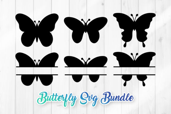 Butterfly SVG Clipart Set for Crafts & Handmade Business Designers