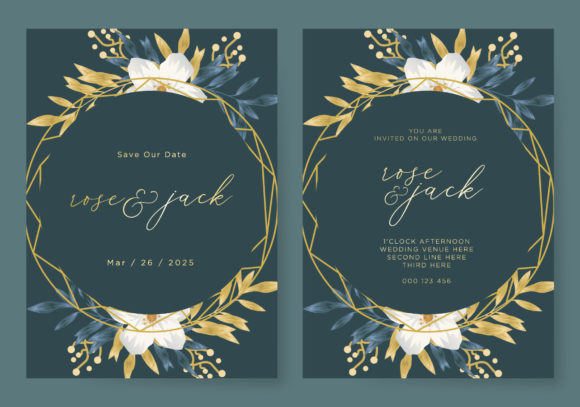 Elegant Wedding Invitation Template for Print Templates That Crafters Will Love
