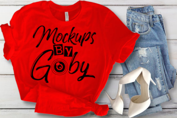 Red T-Shirt Mockups, White Background: A Designer’s Real-World Evaluation