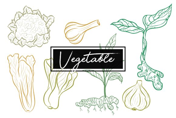Simple Vegetable Cutout Collection: A Fresh Craft for Content Publishers
