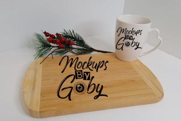 Wood Table White Mug Mock Ups Bring Clean, Versatile Appeal to Home Amp Listings